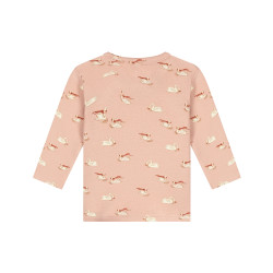 A Tiny Story baby t-shirt long sleeve Old pink
