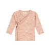 A Tiny Story baby t-shirt long sleeve Old pink