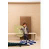 Babyface baby boys sleeveless cardigan Pebble