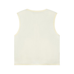 Babyface baby boys sleeveless cardigan Pebble
