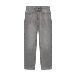 Indian Blue Jeans Baggy Straight Fit Grey Jeans Used Grey Denim
