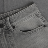 Indian Blue Jeans Baggy Straight Fit Grey Jeans Used Grey Denim