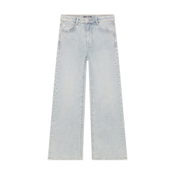 Indian Blue Jeans Wide Fit Washed  Light Denim