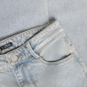 Indian Blue Jeans Wide Fit Washed  Light Denim