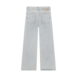 Indian Blue Jeans Wide Fit Washed  Light Denim
