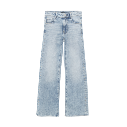 Indian Blue Jeans Wide Fit Studs Medium Denim