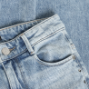 Indian Blue Jeans Wide Fit Studs Medium Denim