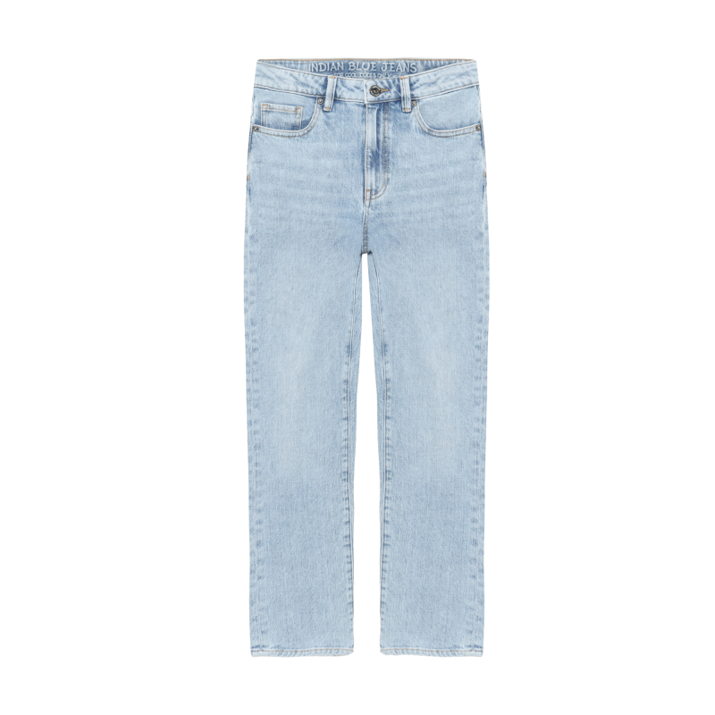 Indian Blue Jeans Wide Loose Fit Blue Jeans Light Denim Blue