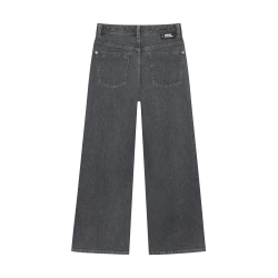 Indian Blue Jeans Extra Wide Fit Grey  Dark Grey Denim