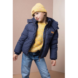 NoNo Beau Oversized Girls Winterjacket Navy Blazer