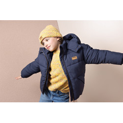 NoNo Beau Oversized Girls Winterjacket Navy Blazer