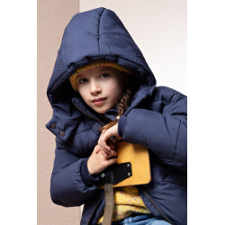 NoNo Beau Oversized Girls Winterjacket Navy Blazer