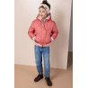 NoNo Bomby Reversible Girls Hooded Winter Bomberjacket Sunset Pink