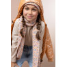 NoNo Rana Knitted Hat+Scarf Set Vintage Rose