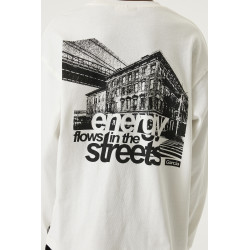 Garcia boys T-sh off white