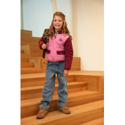 Jacky B.Nosy girls reversible jacket Sachet Pink
