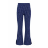 B.Nosy Priya Flared Pants Navy Smart Check