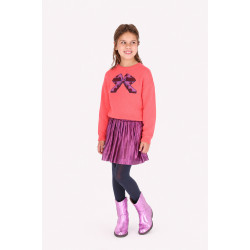 Roza B.Nosy girls metallic ski Catt Orchid