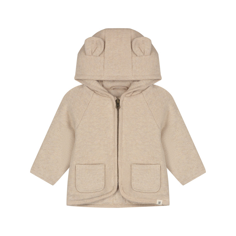 A Tiny Story baby jacket Beige melange