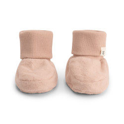 A Tiny Story baby slippers Old pink