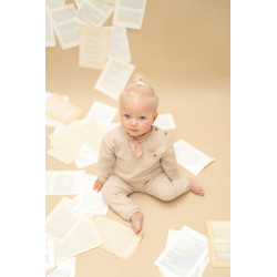 A Tiny Story baby pullover Beige melange