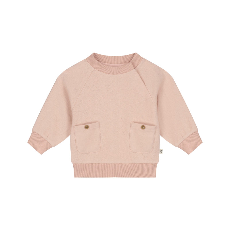 A Tiny Story baby pullover Old pink