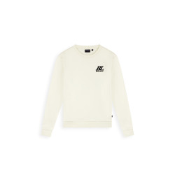 Ballin Junior Monogram Crewneck Ecru