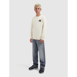 Ballin Junior Monogram Crewneck Ecru