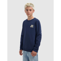 Ballin Junior Monogram Crewneck Navy