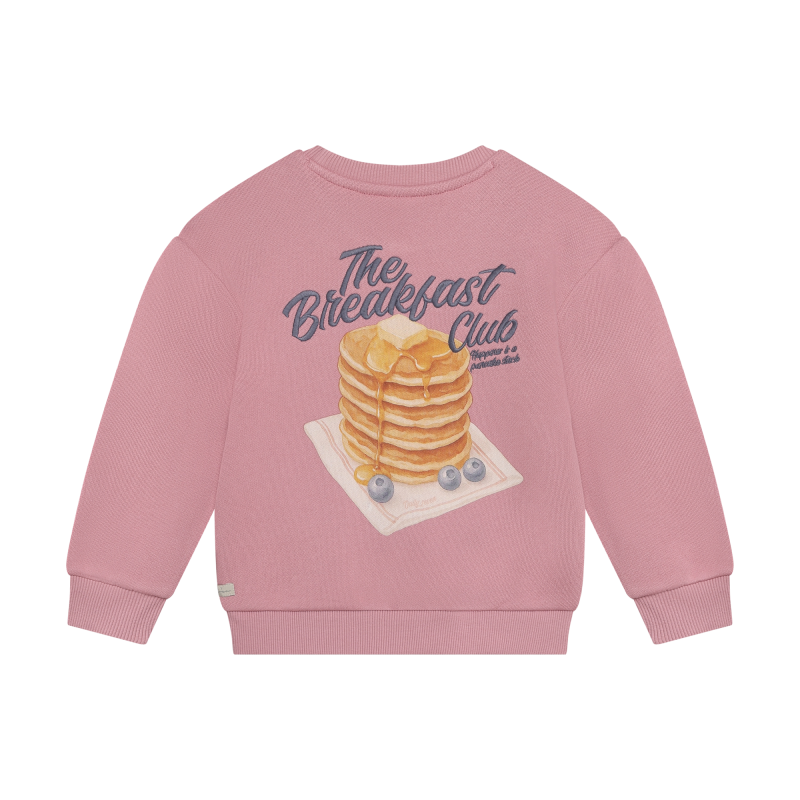Daily Seven Sweater Backprint Lilas