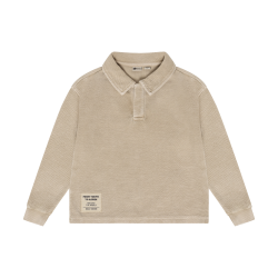 Daily Seven T-shirt Longsleeve Collar Ginger Root