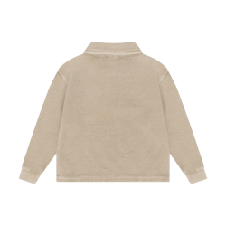 Daily Seven T-shirt Longsleeve Collar Ginger Root