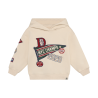 Daily Seven Oversized Hoodie Badges Sandshell