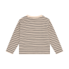 Daily Seven T-shirt Longsleeve Striped Sandshell