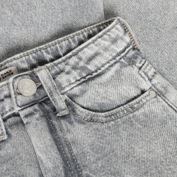 Daily Seven Denim Barrel Fit Light Grey Denim