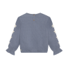 Daily Seven T-shirt Longsleeve Stars Folkstone Gray