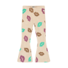 Daily Seven Flared AOP Pants Semolina