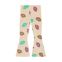 Daily Seven Flared AOP Pants Semolina