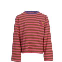 LOOXS Little wide stripe Tee Candy Stripe