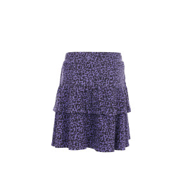 LOOXS Little leopard skirt Purple Leopard