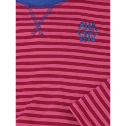 LOOXS 10sixteen stripe Tee LS Pink