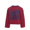 LOOXS 10sixteen stripe Tee LS Pink