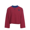 LOOXS 10sixteen stripe Tee LS Pink
