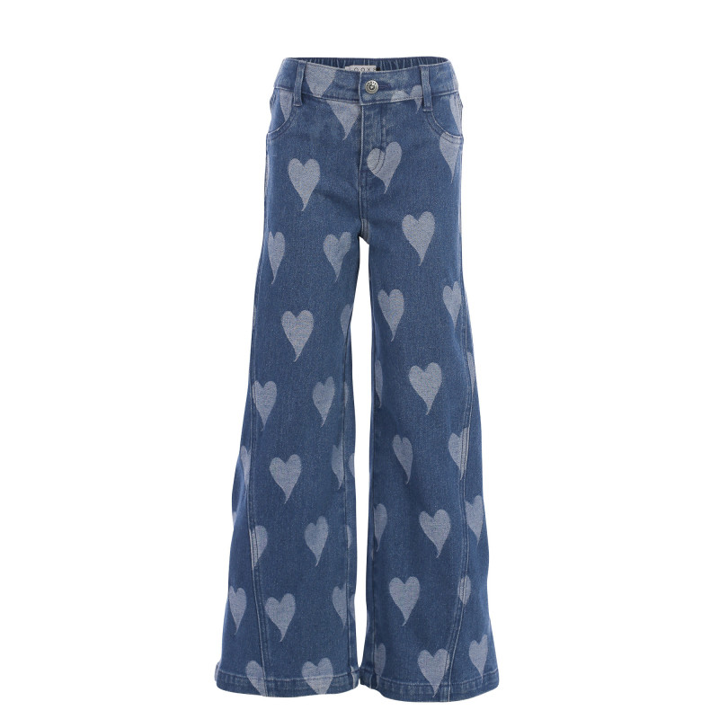 LOOXS Little denim heart jeans Marine Heart Denim