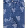 LOOXS Little denim heart jeans Marine Heart Denim