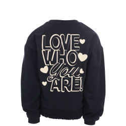 LOOXS Little interlock sweater Night Blue