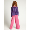 LOOXS Little y/d stripe sweater Purple Stripe