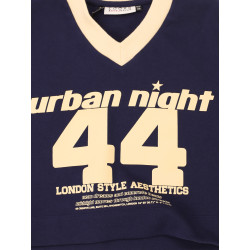 LOOXS 10sixteen oversized Tee Oxford Blue
