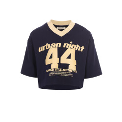 LOOXS 10sixteen oversized Tee Oxford Blue