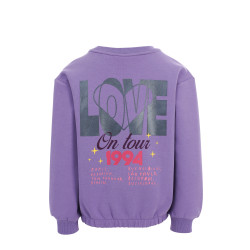 LOOXS Little scuba Sweater Verbena Purple